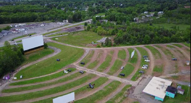 starlight drive-in aireal image